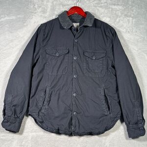 Save Khaki United Jacket Mens M Blue Sherpa Lined Made in‎ USA S.K.U.